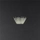 1.6MM 1pack Black Dental Straight Fiber Post Glass Set Refill Drill Thread Files