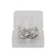 100pcs dental White Nylon Flat head Polishing Brush burs burrs latch contra