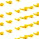 100pcs New Band Dental Intra Oral Impression Mixing Tips Yellow