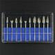  Dental Lab Polisher Drills Assorted 10 Pcs Tungsten Steel Carbide Burs 2.35MM