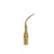 5 pcs Gold G1TDentalUltrasonic Piezo ScalerTip made of fine stainless steel materia