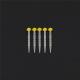 1 Box Dental Promotion Resin Fiber Post & 4-Drill Screw Thread Quartz AAA
