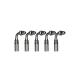 5pcs E2 120° Dental Endo 1pc Scaler Tips Fit EMS WOODPECKER Ultrasonic Handpiece