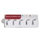 5pcs E2 120° Dental Endo 1pc Scaler Tips Fit EMS WOODPECKER Ultrasonic Handpiece