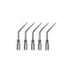 5pcs 120° Dental Ultrasonic Handpiece  E3 Endo 1pc Scaler Tips Fit EMS WOODPECKER