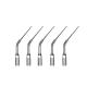 5pcs New 120° Dental Ultrasonic Handpiece E4 Endo Scaler Tips Fit EMS WOODPECKER