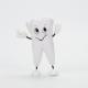 Hand Pinch Relieve Stress Tension Tooth Shape Vent Reduce Dental Decor Gift