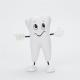 Hand Pinch Relieve Stress Tension Tooth Shape Vent Reduce Dental Decor Gift
