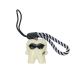 5pcs Popular And Hot Tooth Model Shape Impression Face Dental phone chains Gift