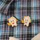 5 PCS  Dental Clinic Gift Metal Teeth Tooth Type Brooch Professional Dentist