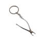 5pcs Stainless Steel Dental Mini Keychain Dentist Gift Key Chain Ring