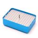 120 Holes Dental Burs Holder Stand Disinfection Box Endo Accessories Dental Endo Files Case