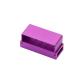 15 Holes Dental Disinfection Burs Holder Opening Box Dental Lab Aluminum Bur Case
