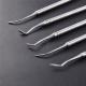 5pcs Dental Tooth Pick Pic Probe Set Kit Hygiene Tools Stainless Steel