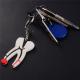 Dental Oral Clinic Gift Tooth Shaped Keychain Key Ring