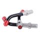 Curing Light Guide Rod Tip Glass LED Black 8×10mm Dental Optical Fiber