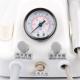 Dental Lab Portable Air Turbine Unit fit Compressor 2Holes Handpiece with Syring