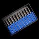 10pcs Dental Lab Polisher Drills Assorted Tungsten Steel Carbide Burs L04 2.35MM