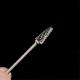 10pcs Dental Lab Polisher Drills Assorted Tungsten Steel Carbide Burs L06 2.35MM