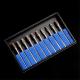 10pcs Dental Lab Polisher Drills Assorted Tungsten Steel Carbide Burs LF05 2.35MM