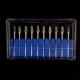 10pcs Dental Lab Polisher Drills Assorted Tungsten Steel Carbide Burs LF05 2.35MM