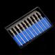 10pcs Dental Lab Polisher Drills Assorted Tungsten Steel Carbide Burs LF06 2.35MM