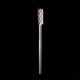 10pcs Dental Lab Polisher Drills Assorted Tungsten Steel Carbide Burs A04 2.35MM