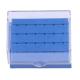 24 Holes Dental Diamond High Speed Handpiece Burs Drill Holder Box Case