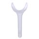 20pcs Clear Dental Teeth Whitening Cheek Retractor Mouth Opener T Type Large Size