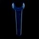 20pcs Blue Dental Teeth Whitening Cheek Retractor Mouth Opener T Type Small Size