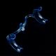 20pcs Blue Dental Teeth Whitening Cheek Retractor Mouth Opener W Type Small Size