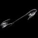 2pcs Dental Double Head Teeth Whitening Cheek Retractor Mouth Opener Large Size