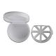 Denture Bath Appliance False Teeth Box Storage Case Rinsing Basket Container
