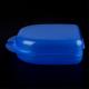 Denture Bath Appliance False Teeth Box Storage Case Rinsing Basket Container