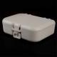 Plastic Denture Storage Box  False Teeth Case with Mirror and Brush