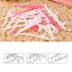 25pcs Oral Gum Teeth Clean Care Floss Thread Dental Flossers Plastic Tooth Picks