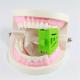 50pcs Silicone Latex Mouth Prop &Tounge Guard Bite Blocks Purple Green Yellow