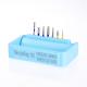 7pcs Dental Diamond FG Bur 1.6mm Drill Porcelain Laminate Veneer Teeth Block Kit