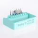11PCS Dental Diamond Burs Set Anterior Posterior Molar Crowns and Bridge FG1.6MM