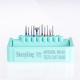 11PCS Dental Diamond Burs Set Anterior Posterior Molar Crowns and Bridge FG1.6MM