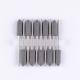 10Pcs SILICONE Rubber Polishers 2.35mm Diamond Polishing HP Burs Crude Black 5*16mm