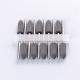 10Pcs SILICONE Rubber Polishers 2.35mm Diamond Polishing HP Burs Crude Black 5*16mm