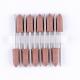 10Pcs SILICONE Rubber Polishers 2.35mm Diamond Polishing HP Burs Middle Brown 5*16mm
