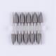 10Pcs SILICONE Rubber Polishers 2.35mm Diamond Polishing HP Burs Crude Black 6*16mm