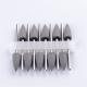 10Pcs SILICONE Rubber Polishers 2.35mm Diamond Polishing HP Burs Crude Black 6*16mm