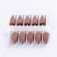 10Pcs SILICONE Rubber Polishers 2.35mm Diamond Polishing HP Burs Middle Brown 6*16mm