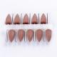 10Pcs SILICONE Rubber Polishers 2.35mm Diamond Polishing HP Burs Middle Brown 8*18mm
