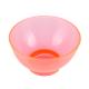 Dental Rubber Plastic Bowl Mix Gypsum Impession Material Red