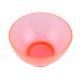 Dental Rubber Plastic Bowl Mix Gypsum Impession Material Red